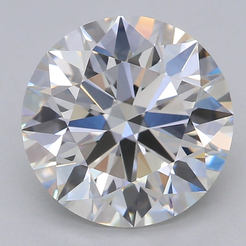 Round Lab Created Diamond