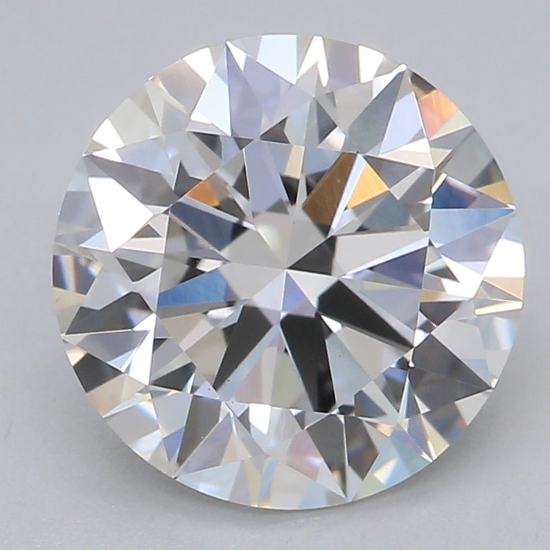 Round Lab Created Diamond