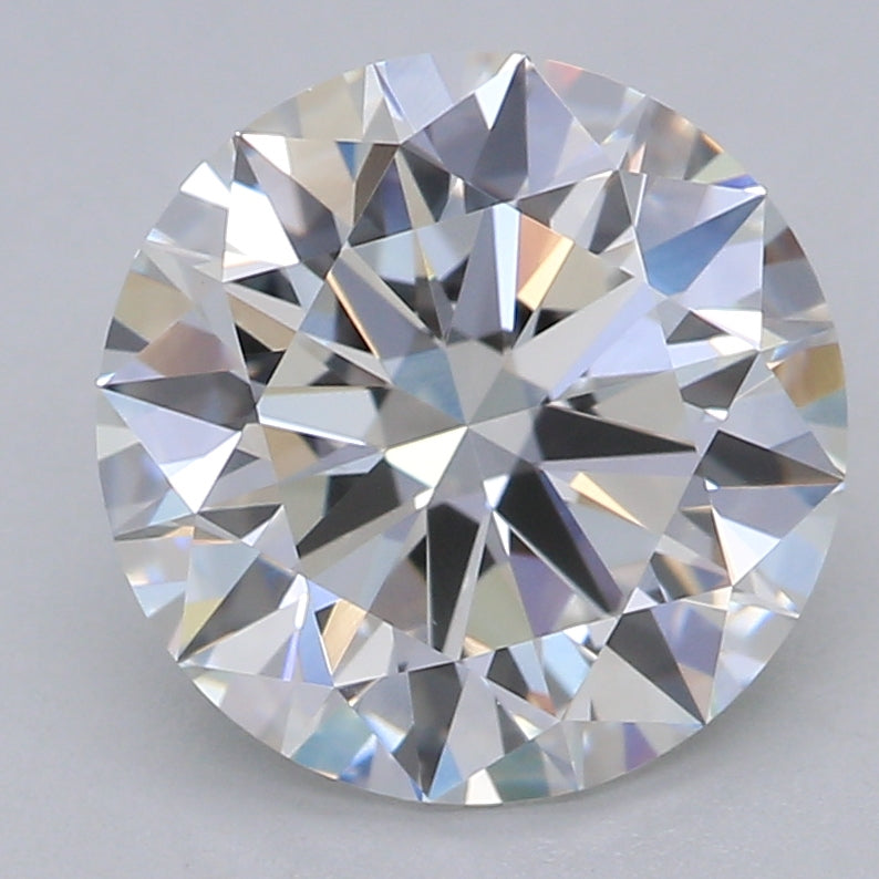 Round Lab Created Diamond