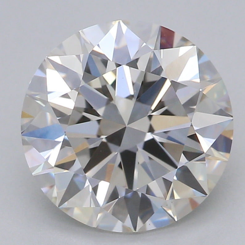 Round Lab Created Diamond