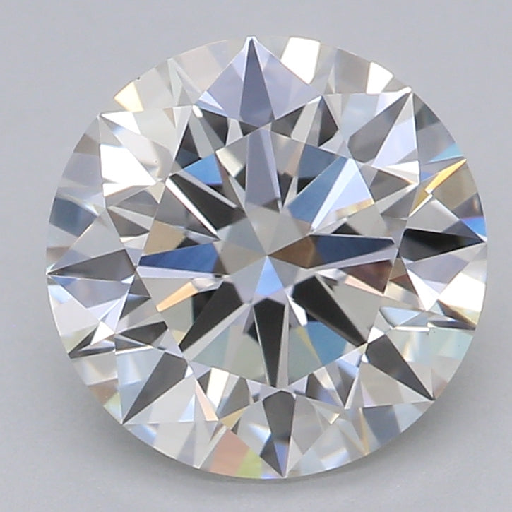 Round Lab Created Diamond