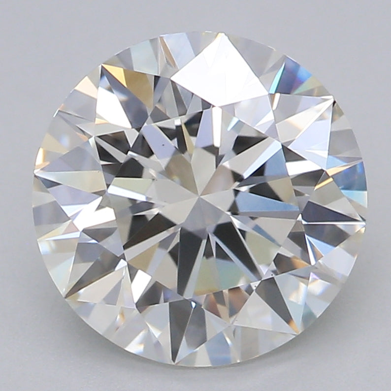 Round Lab Created Diamond