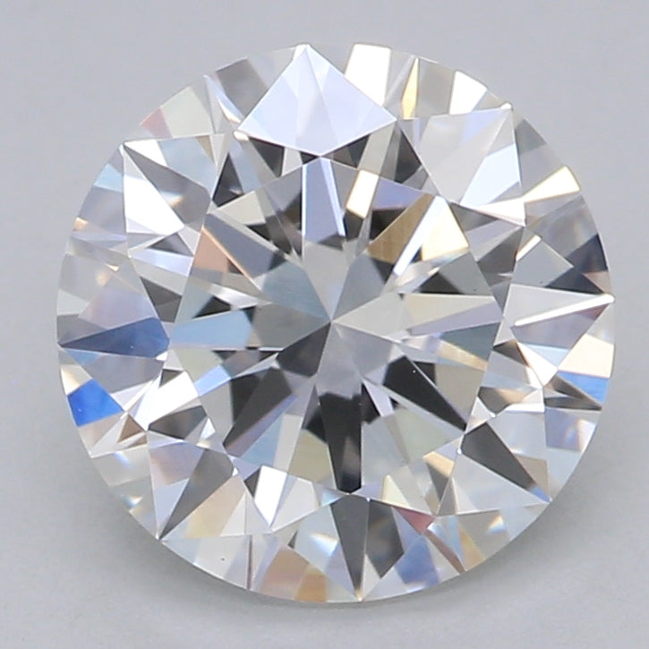 Round Lab Created Diamond