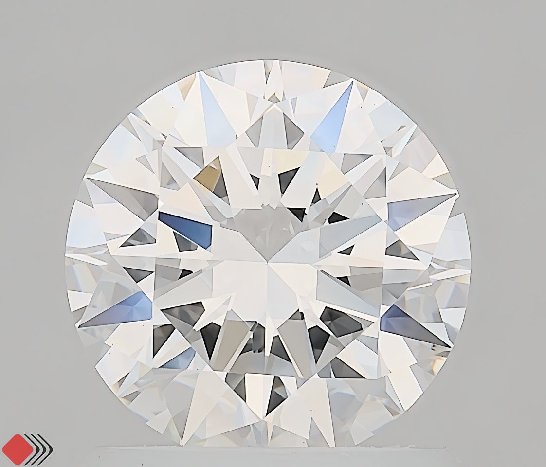 Round Lab Created Diamond