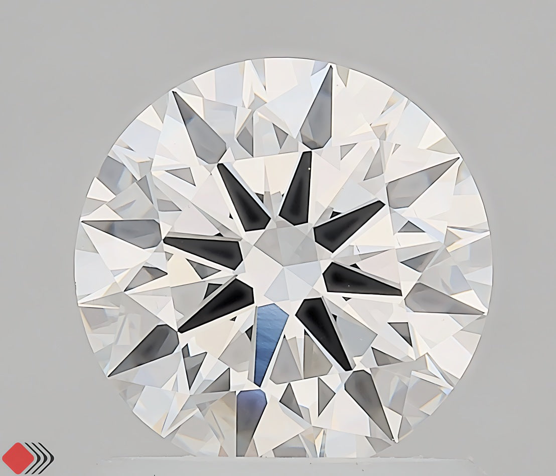 Round Lab Created Diamond