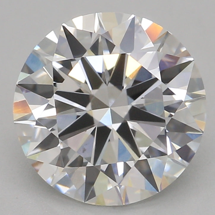 Round Lab Created Diamond