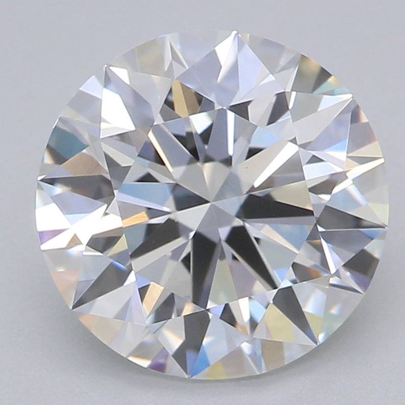 Round Lab Created Diamond