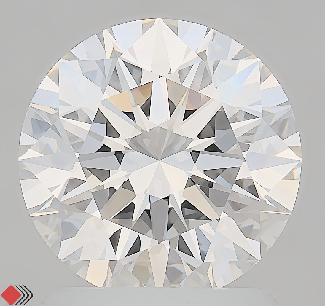 Round Lab Created Diamond