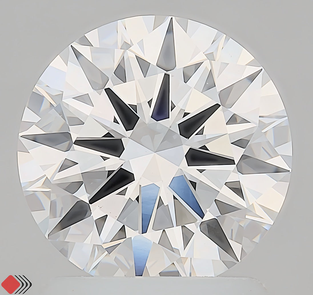 Round Lab Created Diamond