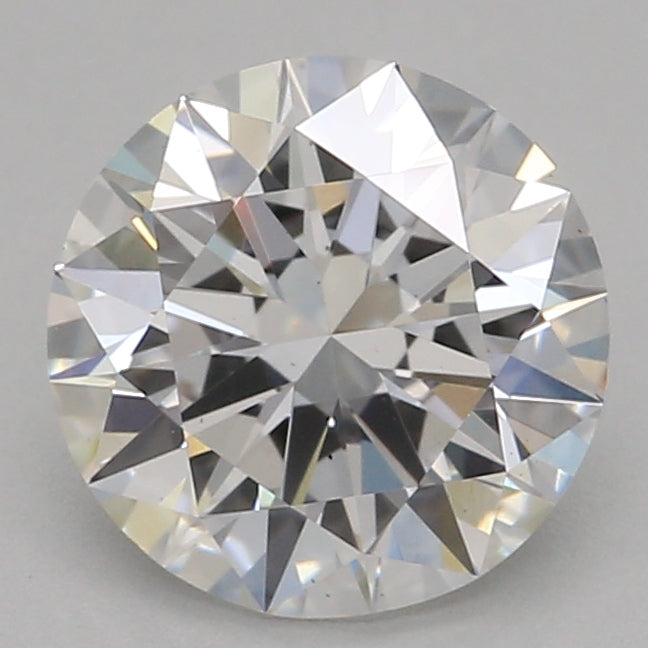 Round Lab Created Diamond