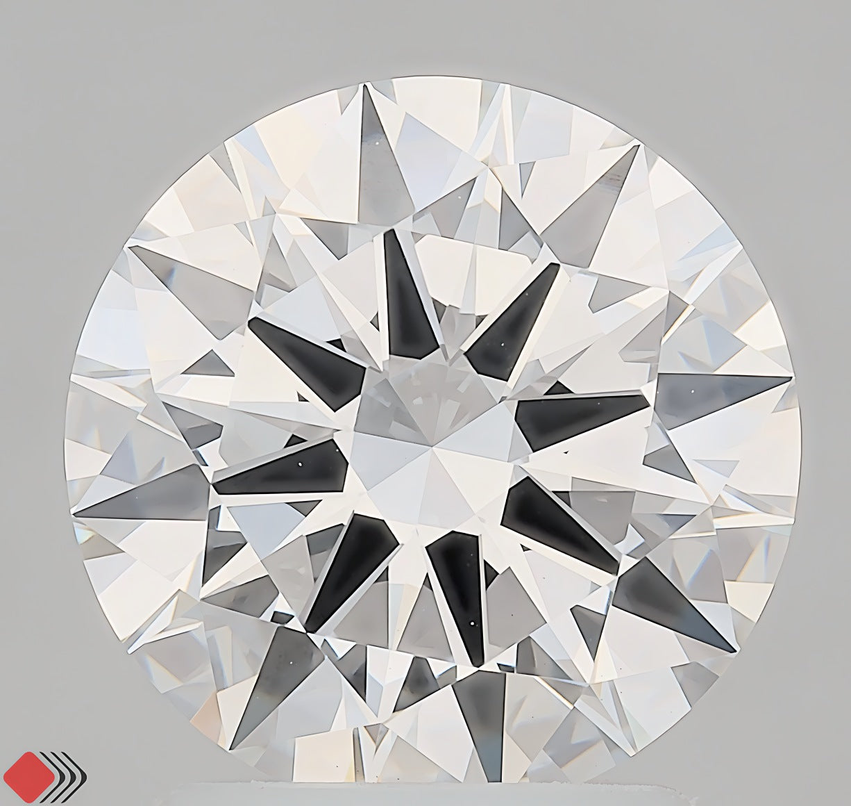 Round Lab Created Diamond