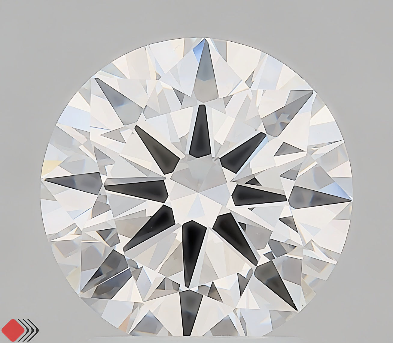 Round Lab Created Diamond