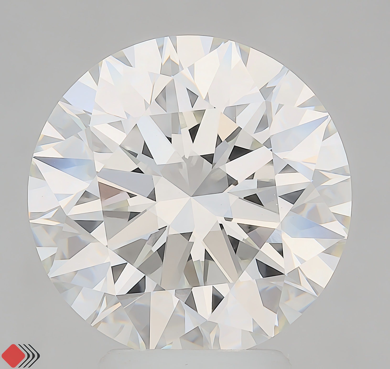 Round Lab Created Diamond