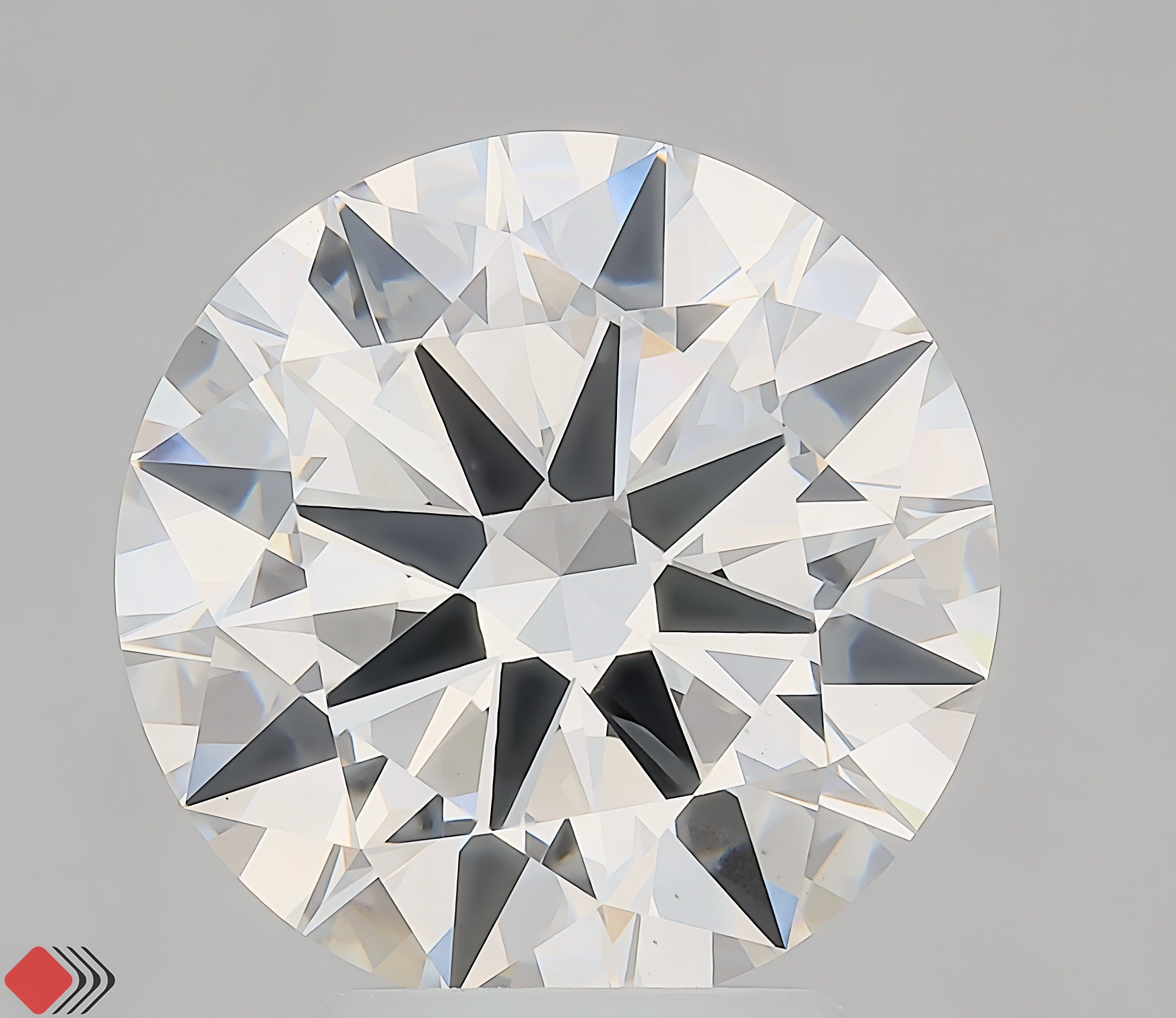 Round Lab Created Diamond