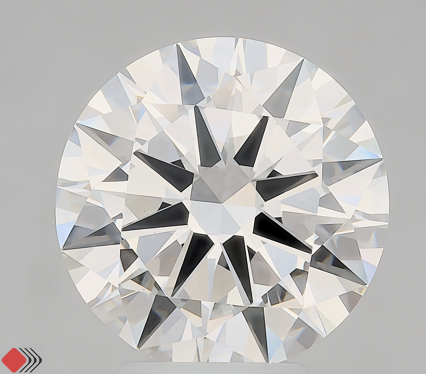 Round Lab Created Diamond
