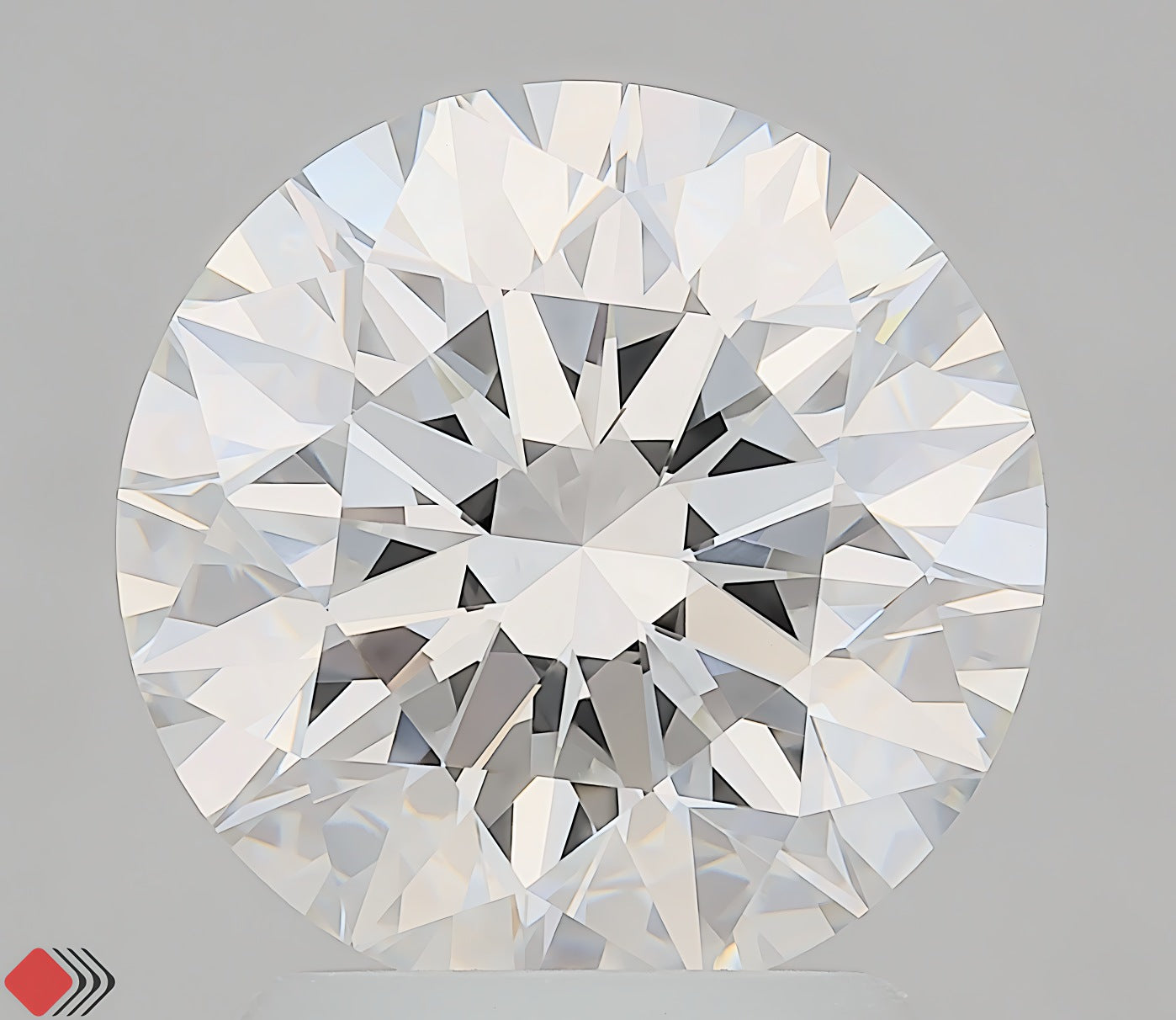 Round Lab Created Diamond
