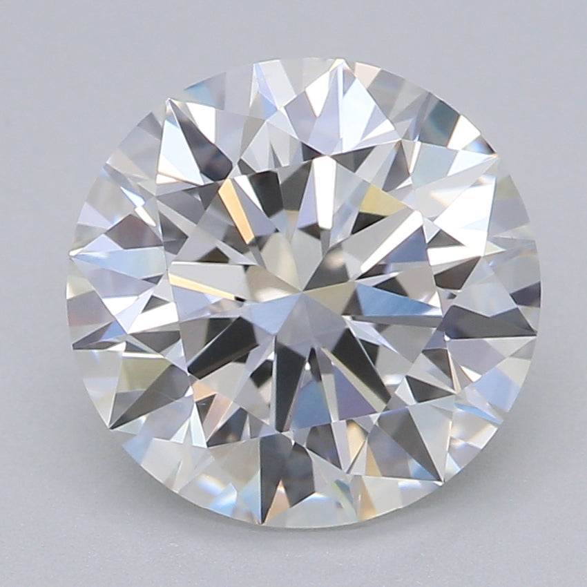 Round Lab Created Diamond