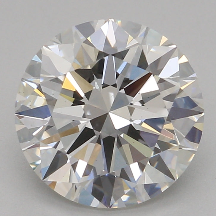 Round Lab Created Diamond