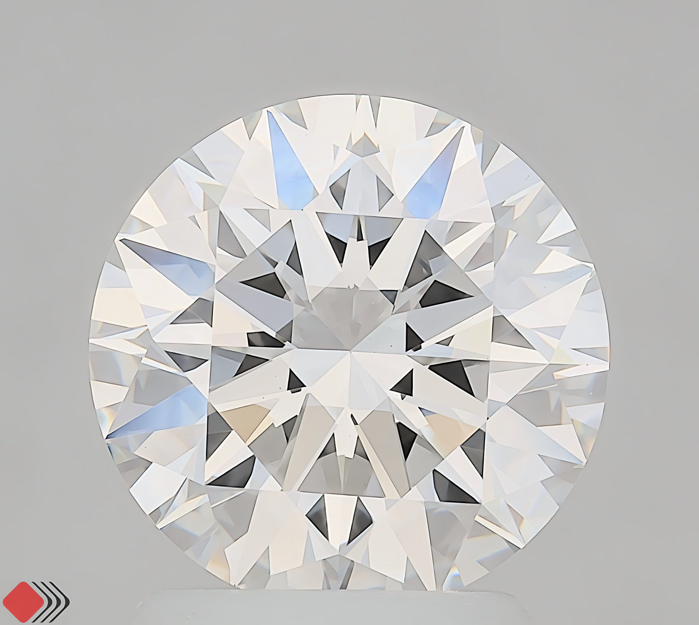 Round Lab Created Diamond
