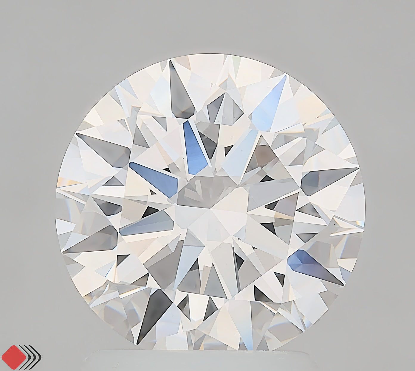 Round Lab Created Diamond
