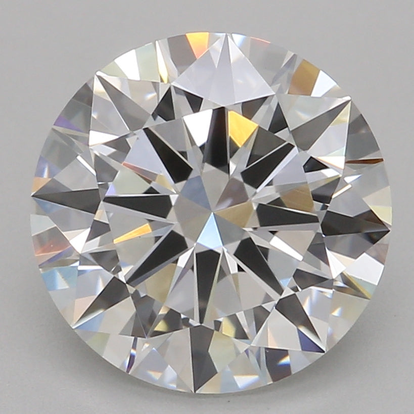 Round Lab Created Diamond