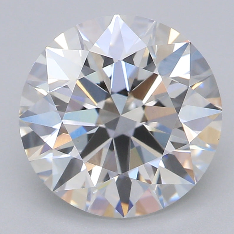 Round Lab Created Diamond