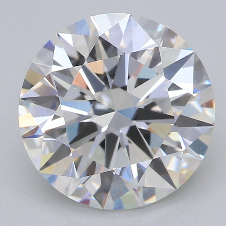 Round Lab Created Diamond