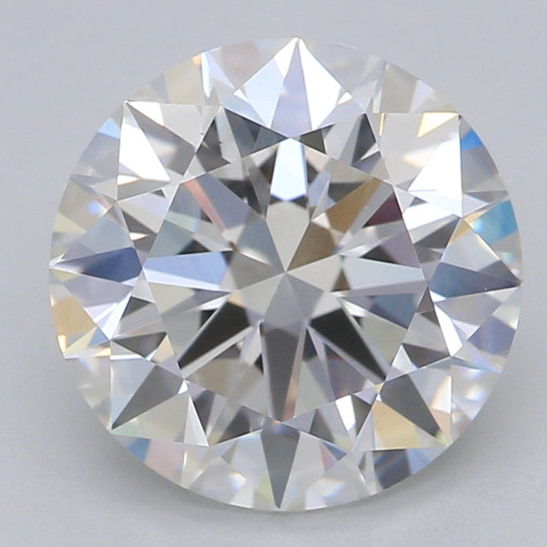 Round Lab Created Diamond