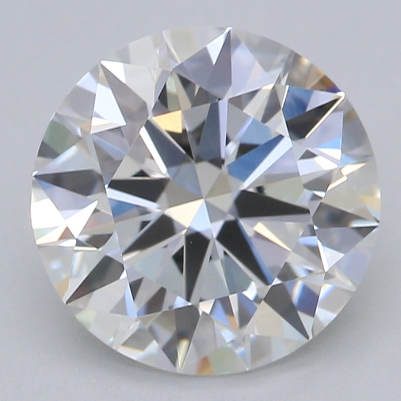 Round Lab Created Diamond