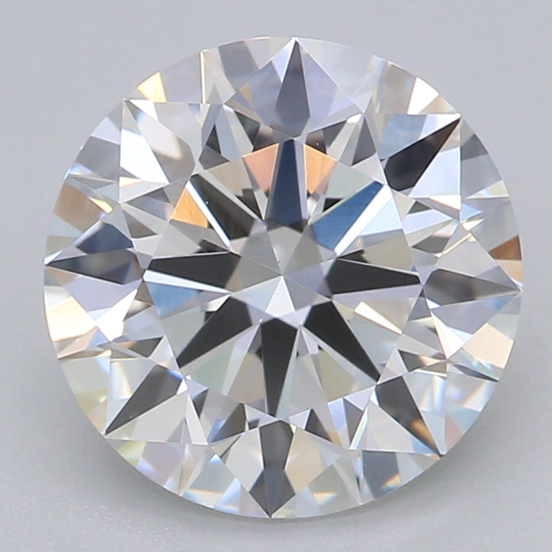 Round Lab Created Diamond