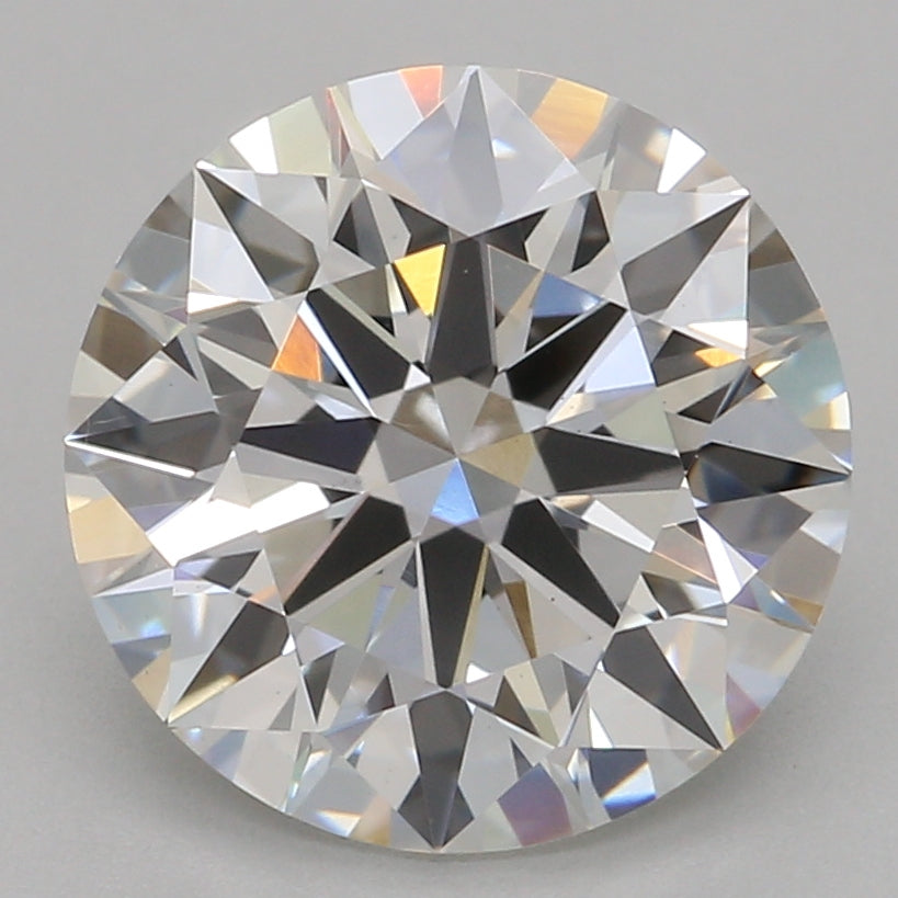 Round Lab Created Diamond