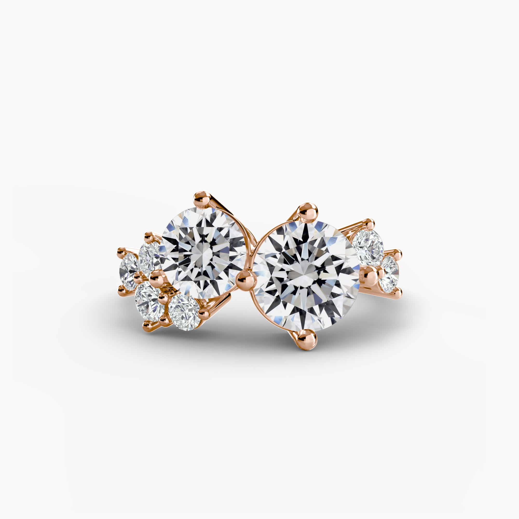 Serpentine Pavé Solitaire