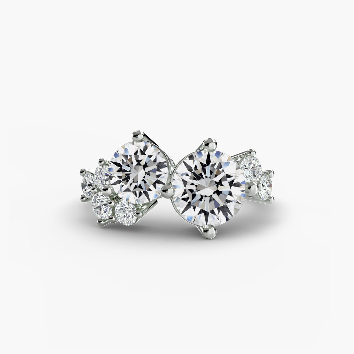 Serpentine Pavé Solitaire