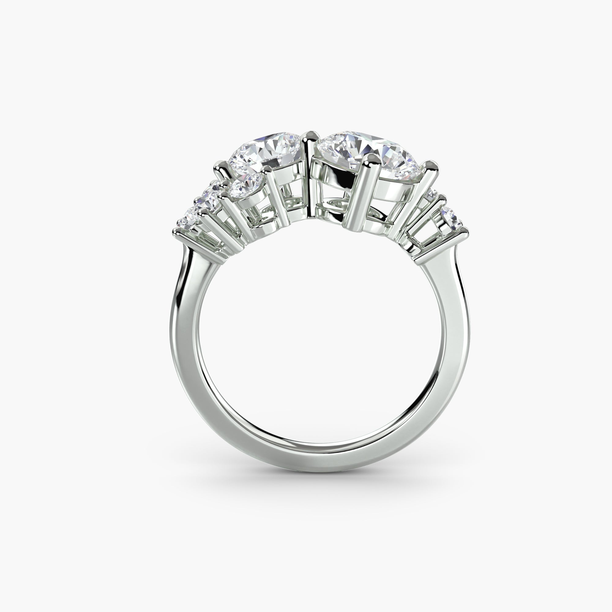 Serpentine Pavé Solitaire