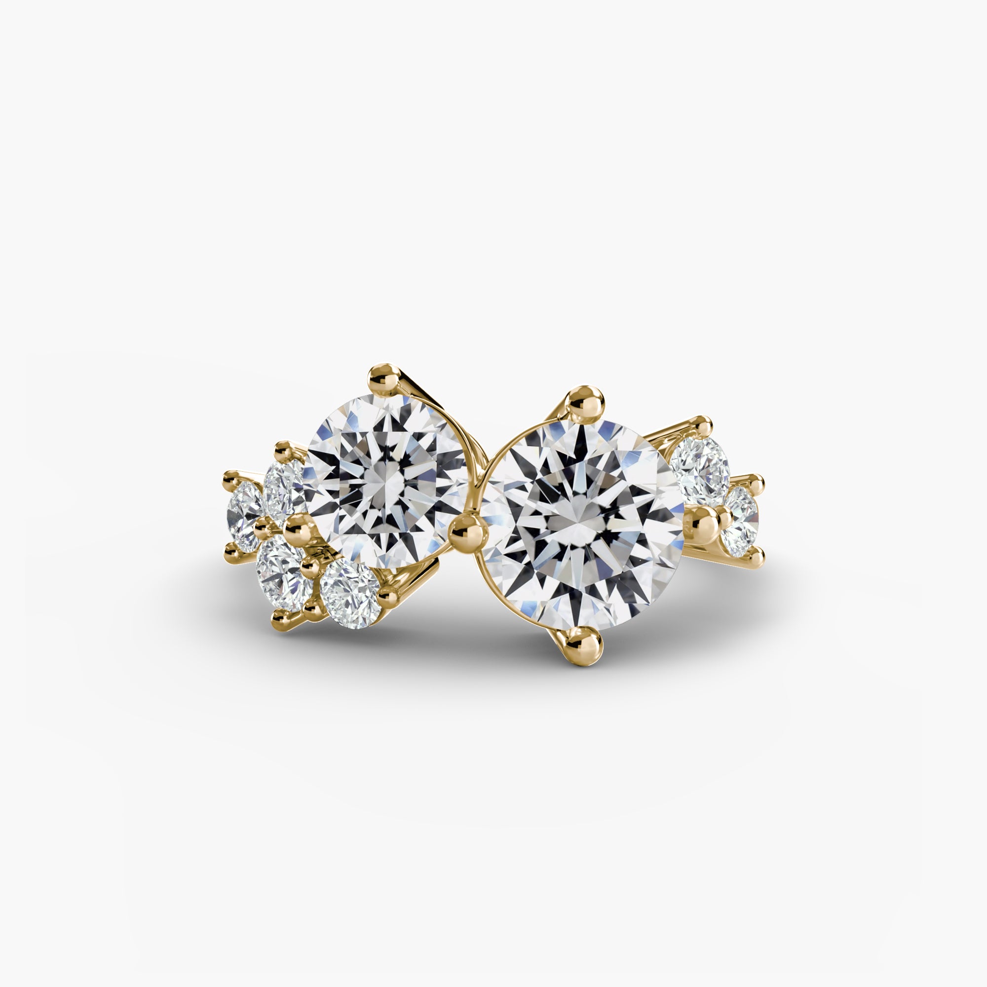 Serpentine Pavé Solitaire