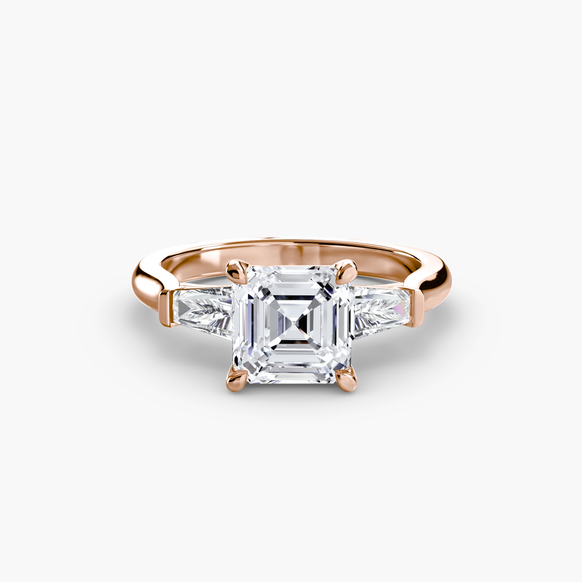 Split Élan Pavé Solitaire
