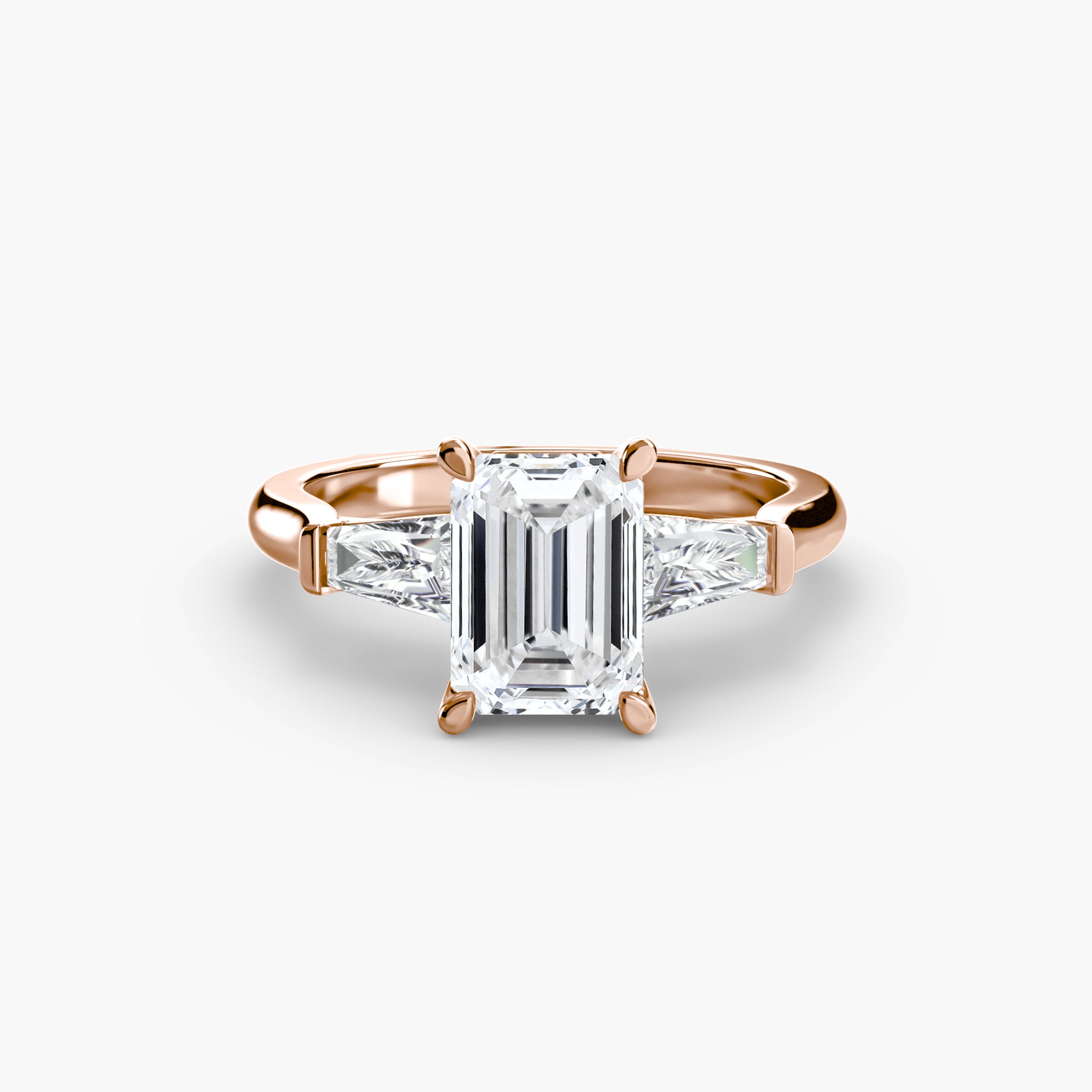 Split Élan Pavé Solitaire
