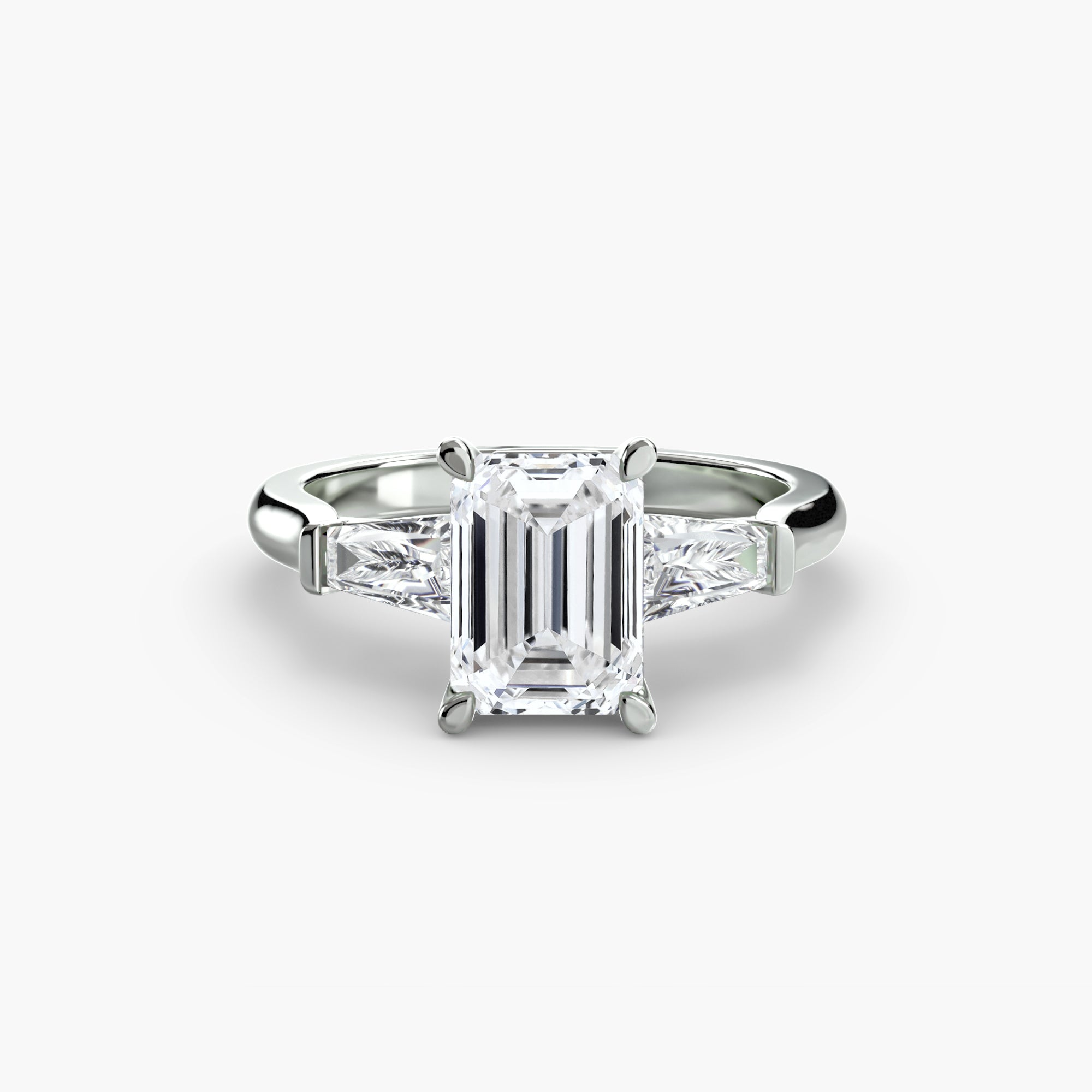 Split Élan Pavé Solitaire