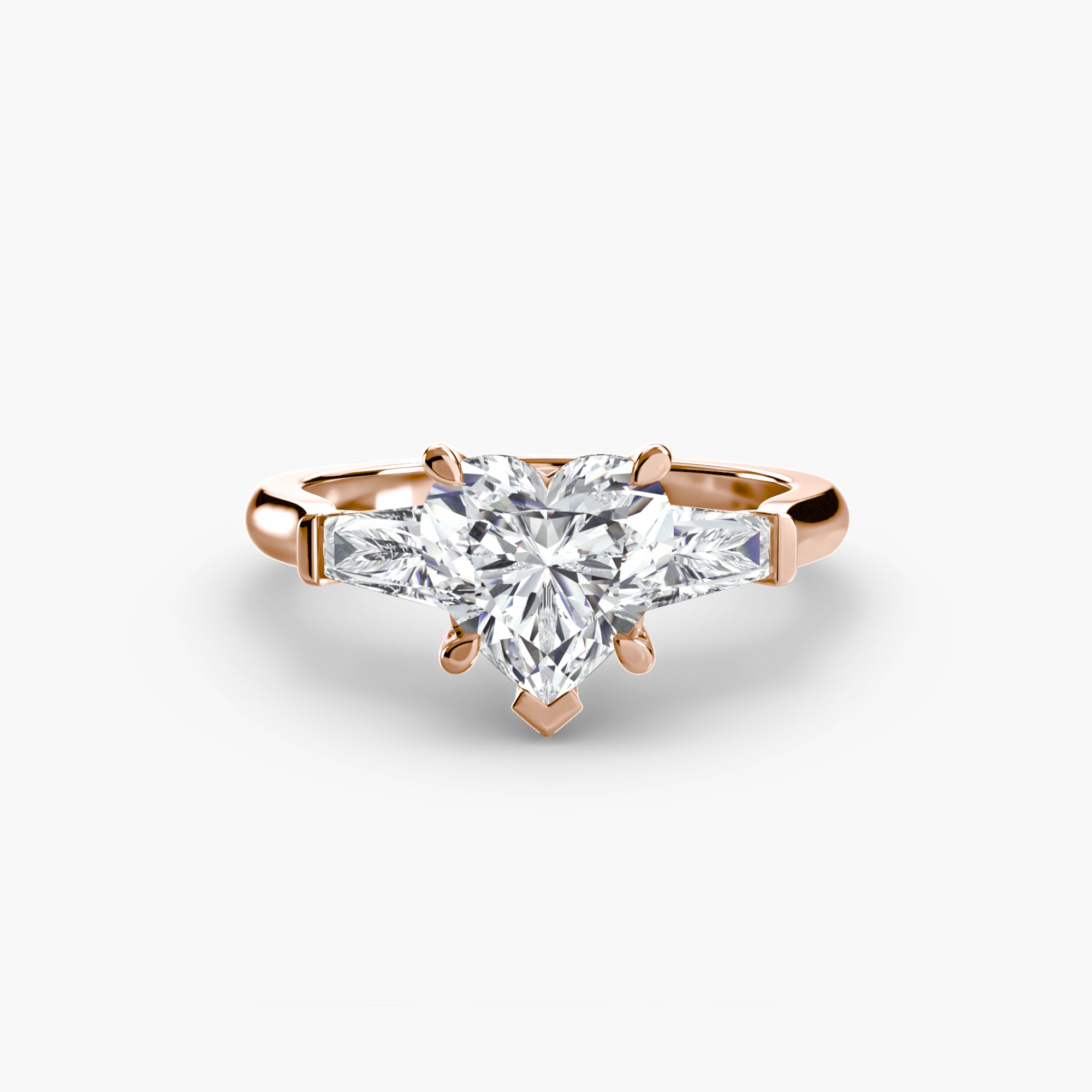 Split Élan Pavé Solitaire