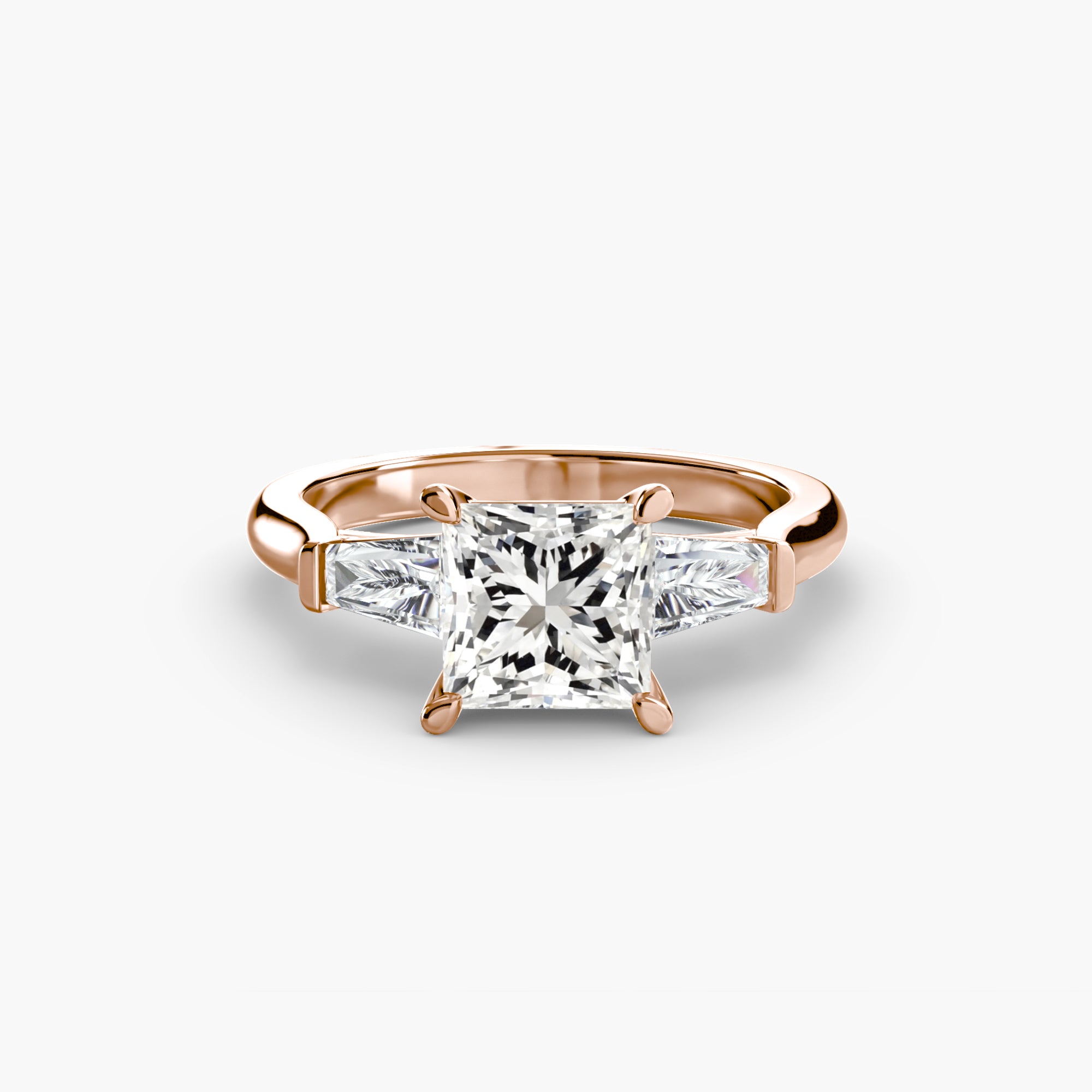 Split Élan Pavé Solitaire