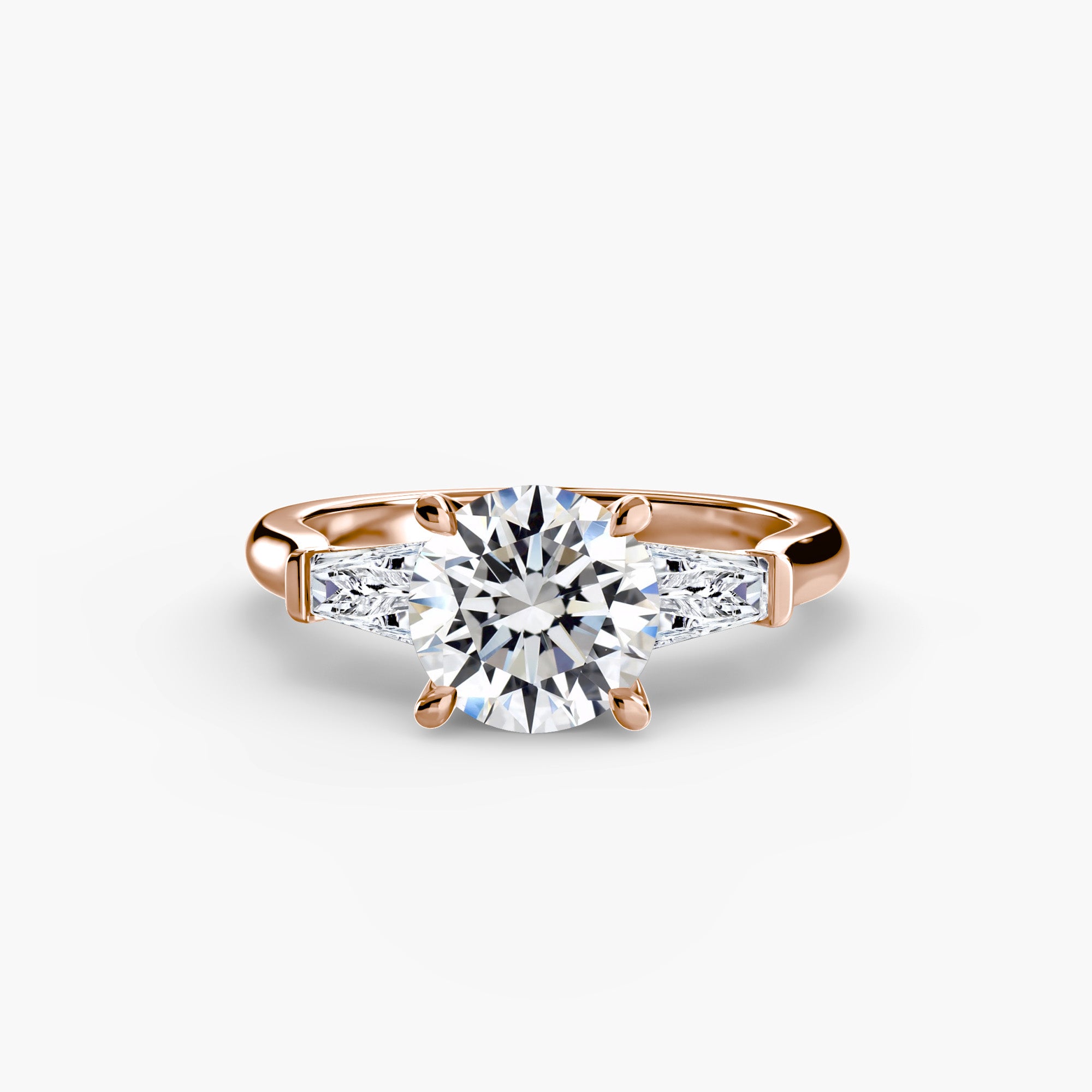 Split Élan Pavé Solitaire