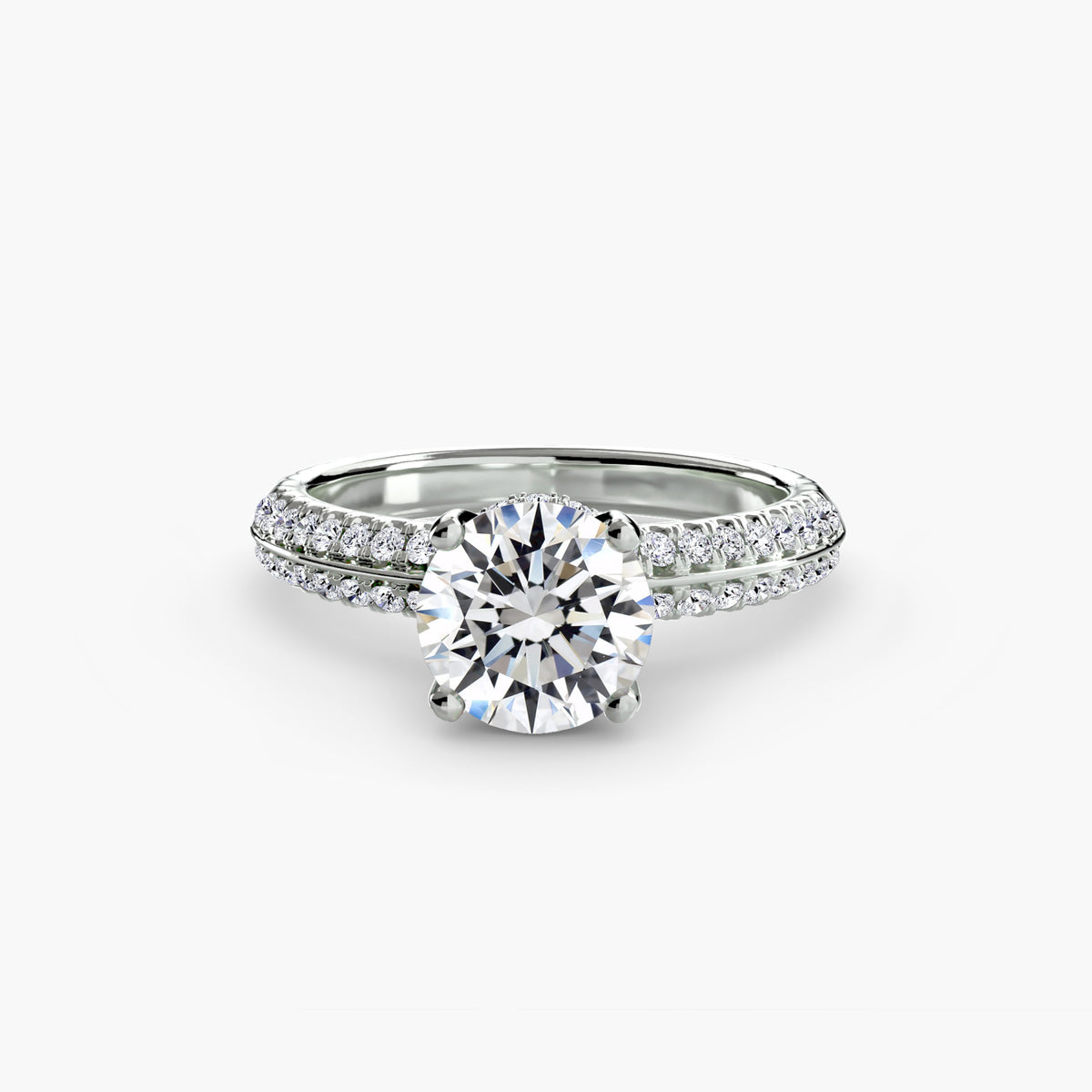 Opaline Pavé Ring