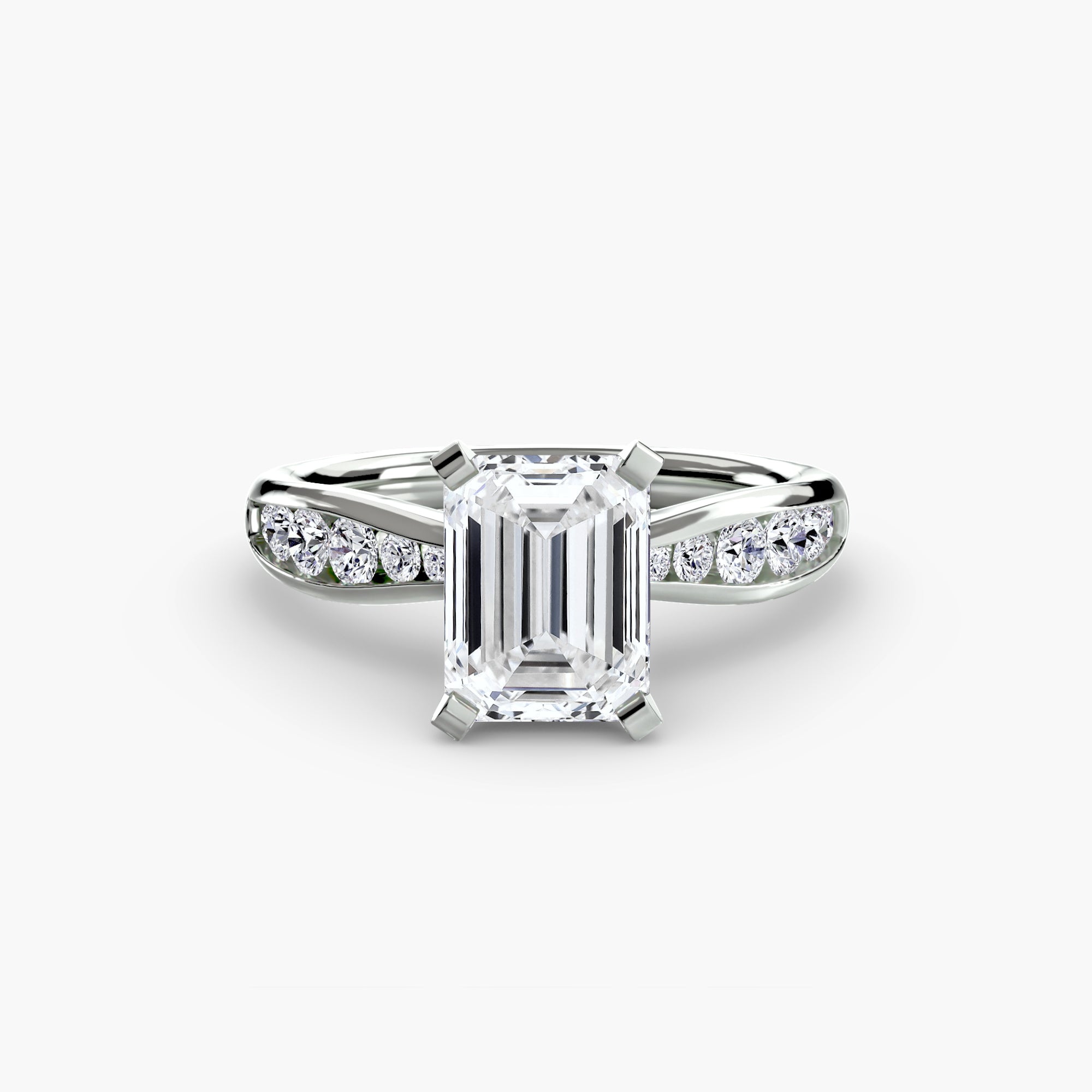 Emerald Whisper Pavé