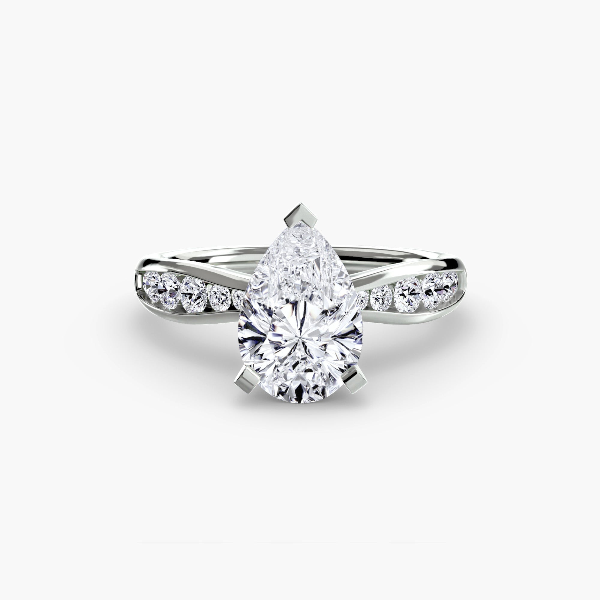 Emerald Whisper Pavé