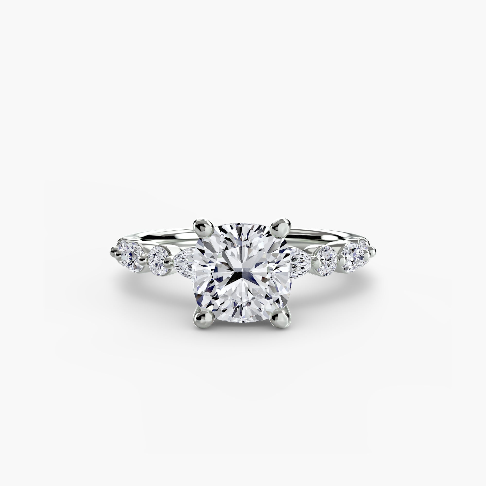Infinity Pavé Solitaire