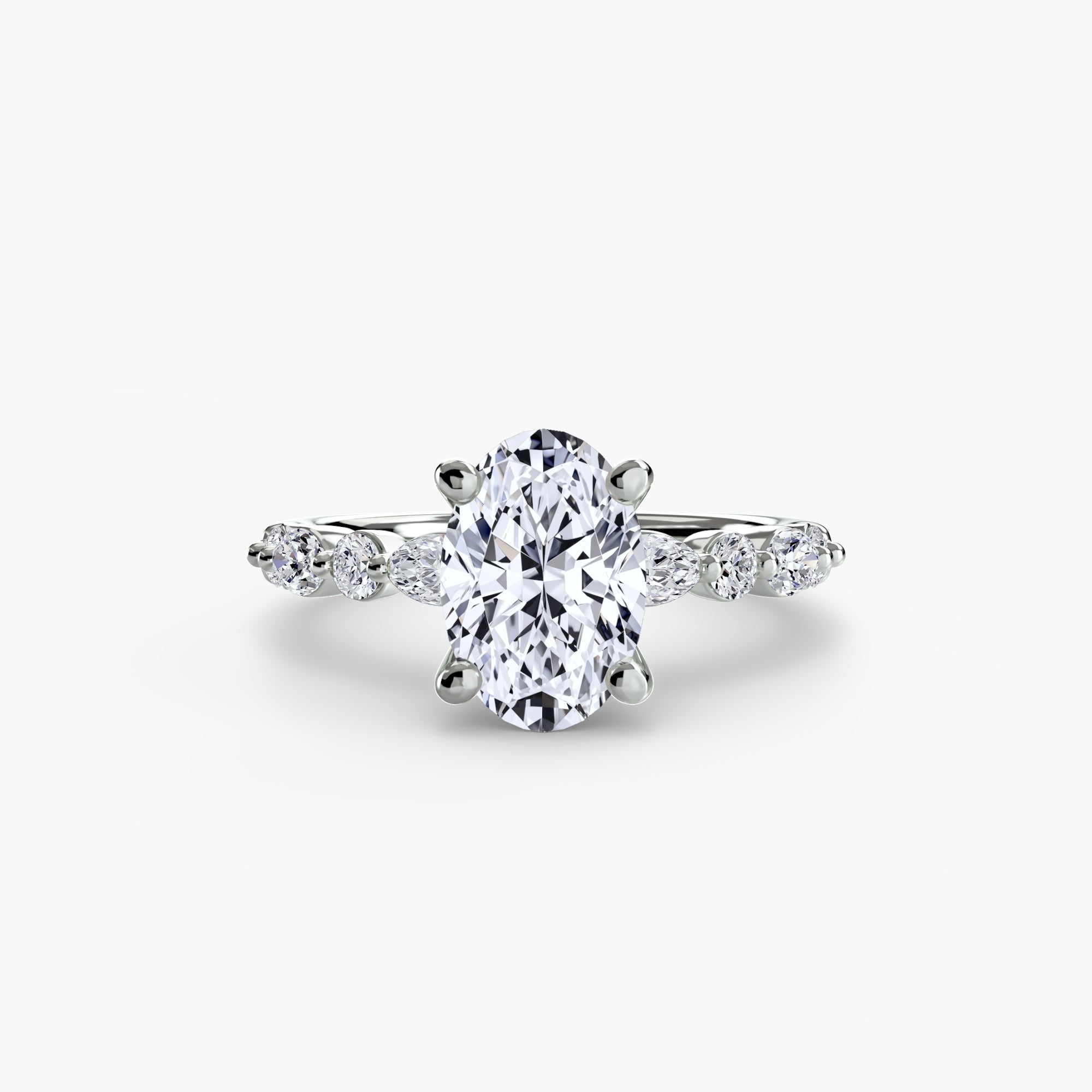 Infinity Pavé Solitaire