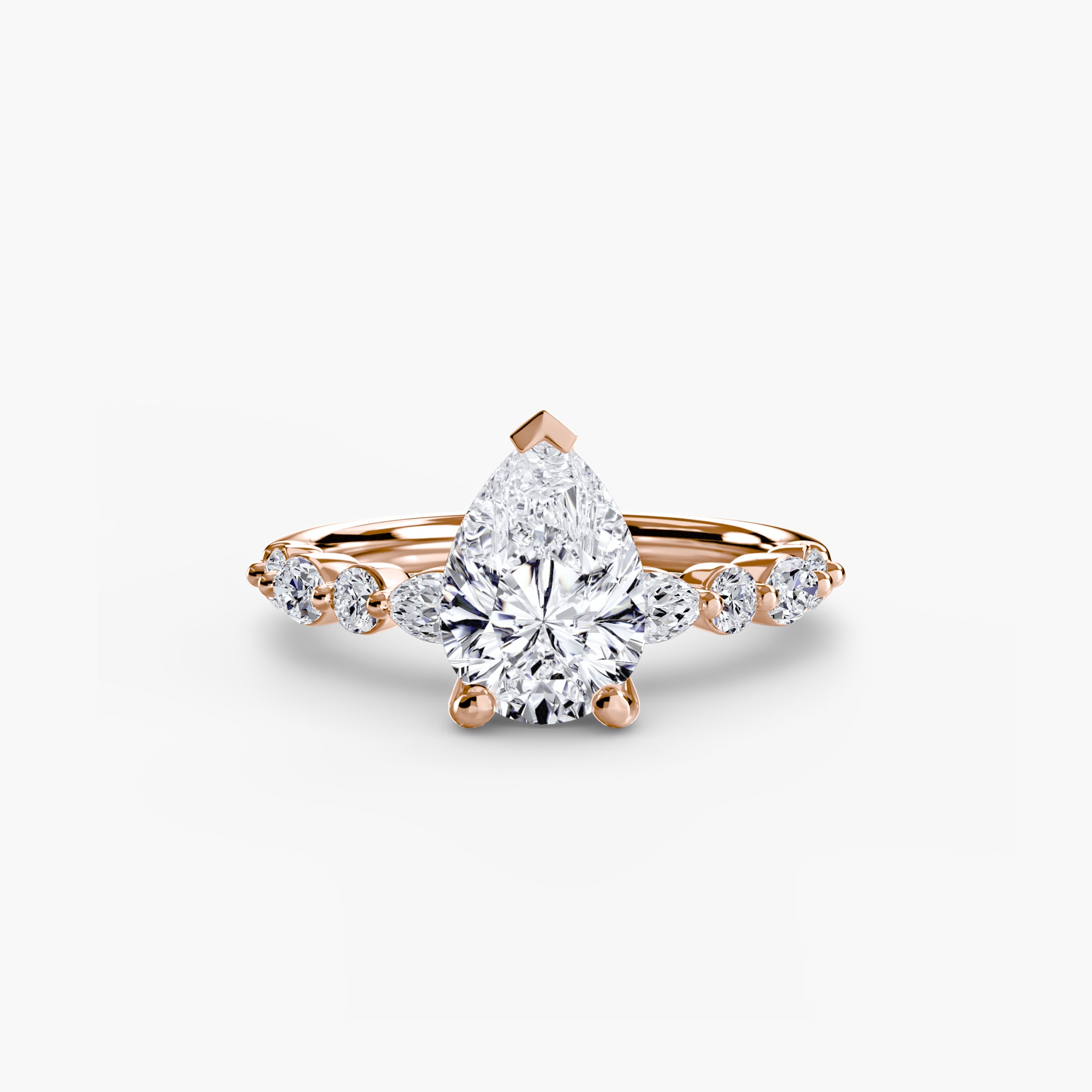 Infinity Pavé Solitaire