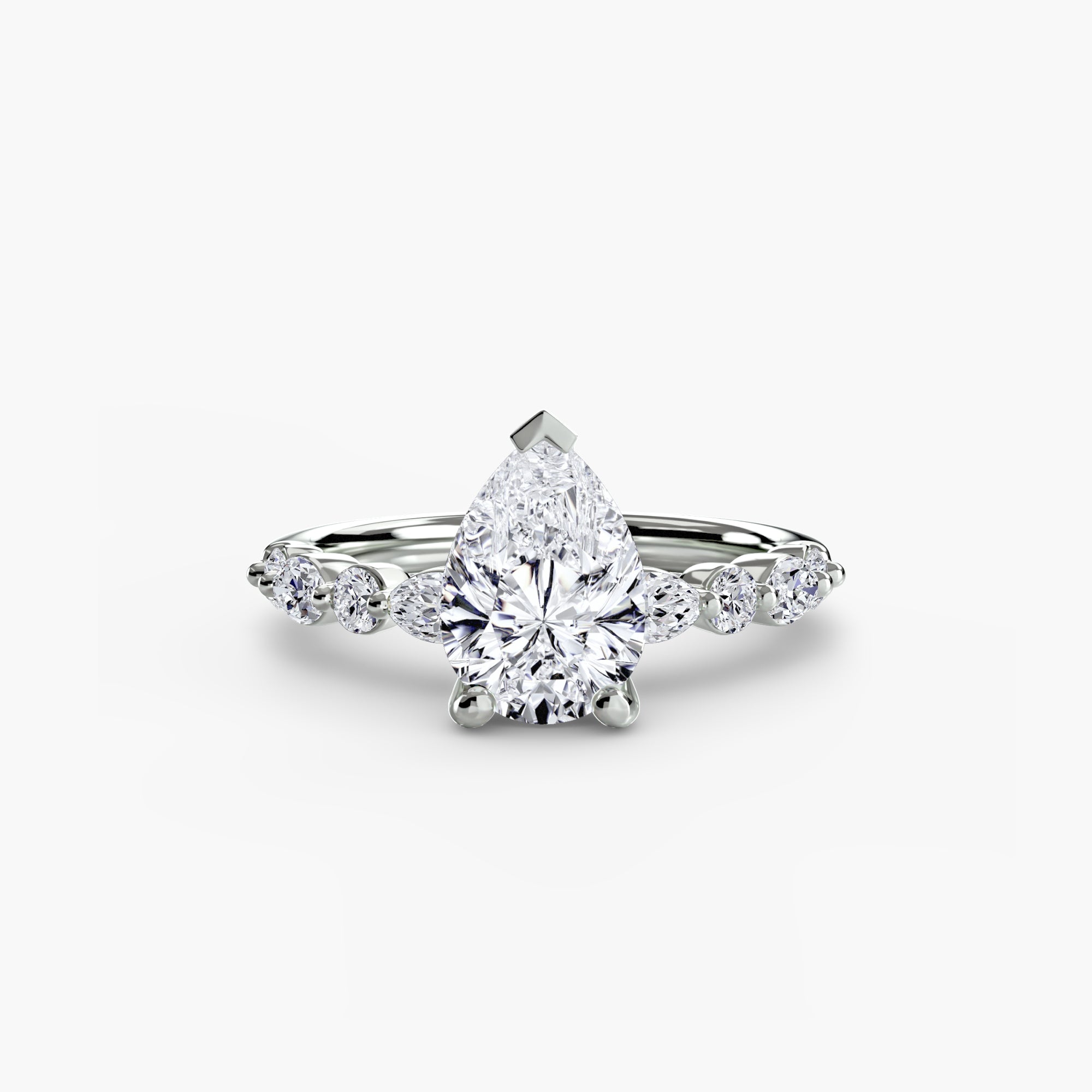 Infinity Pavé Solitaire
