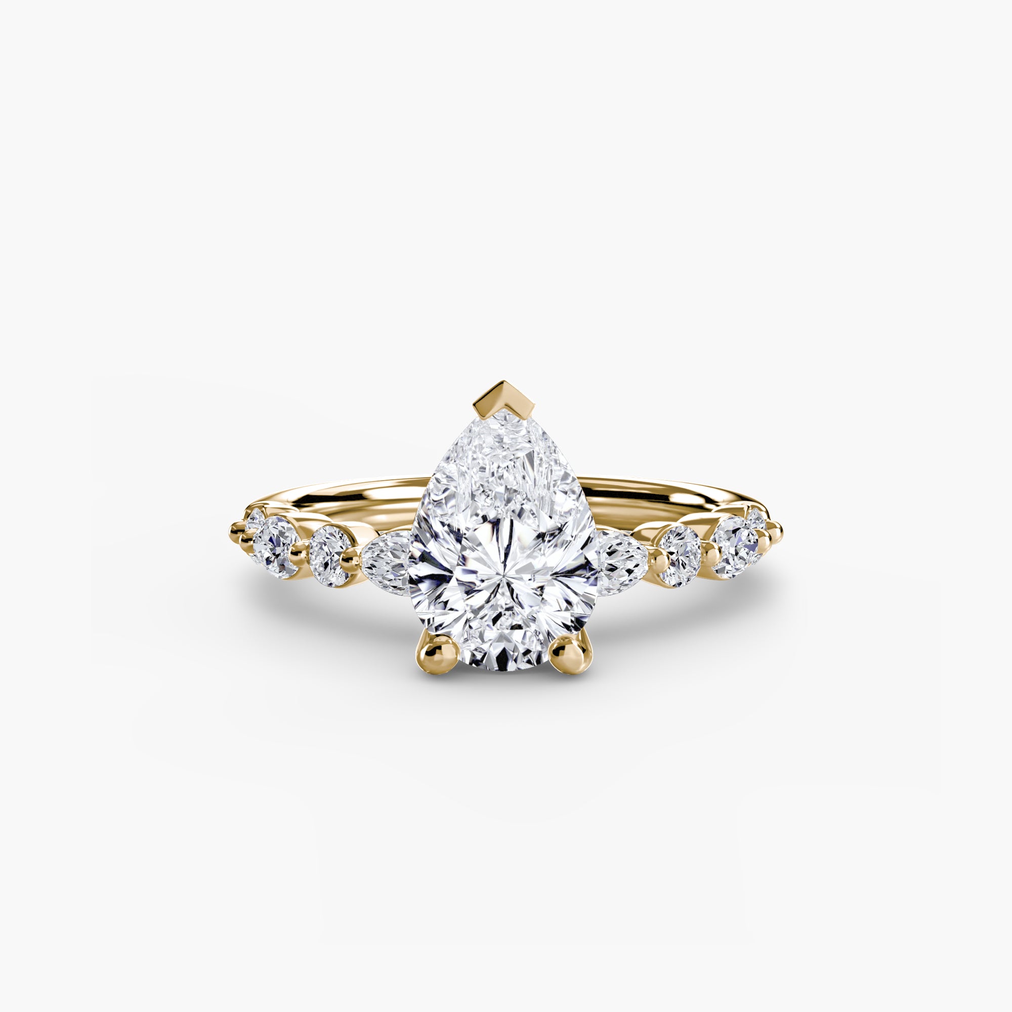 Infinity Pavé Solitaire