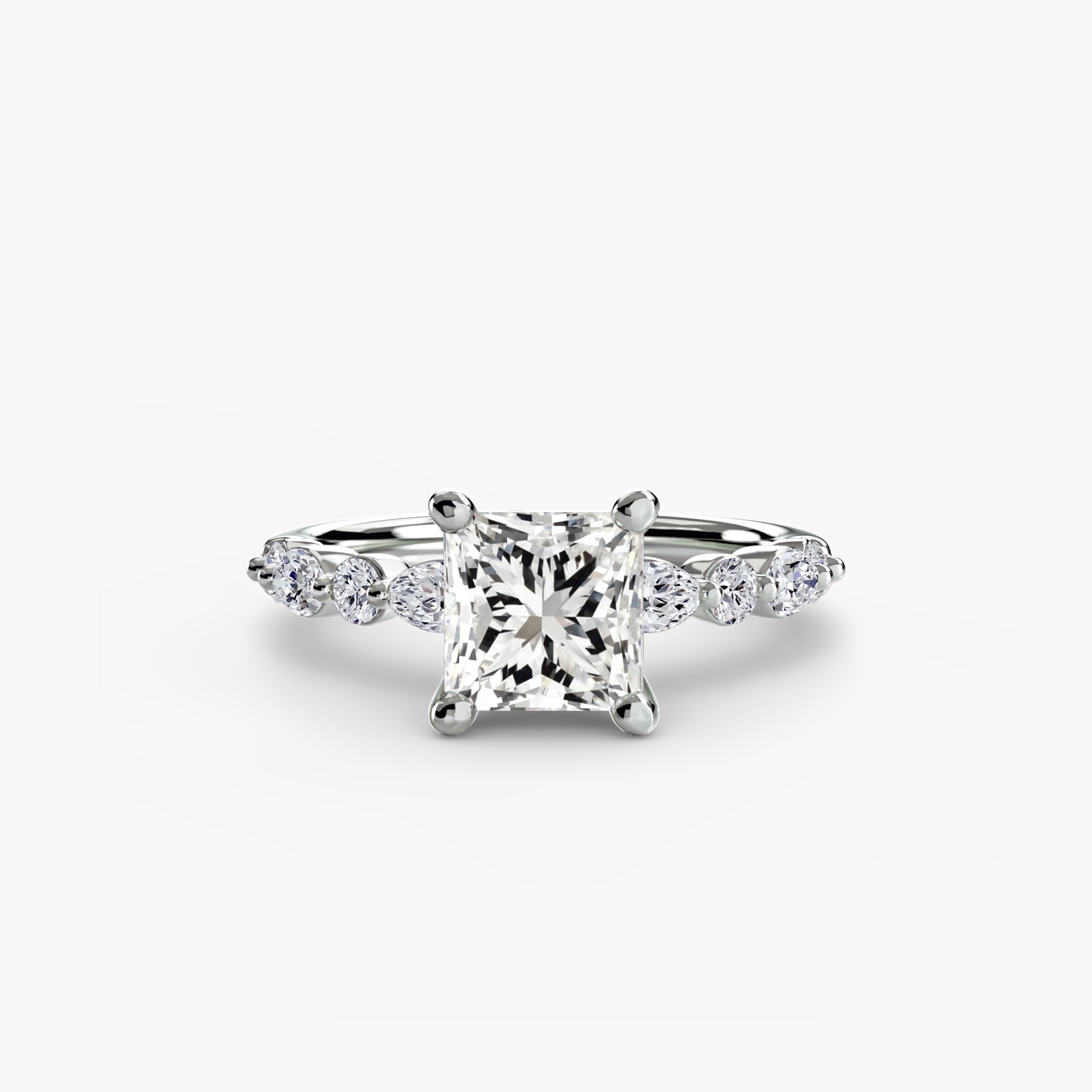 Infinity Pavé Solitaire